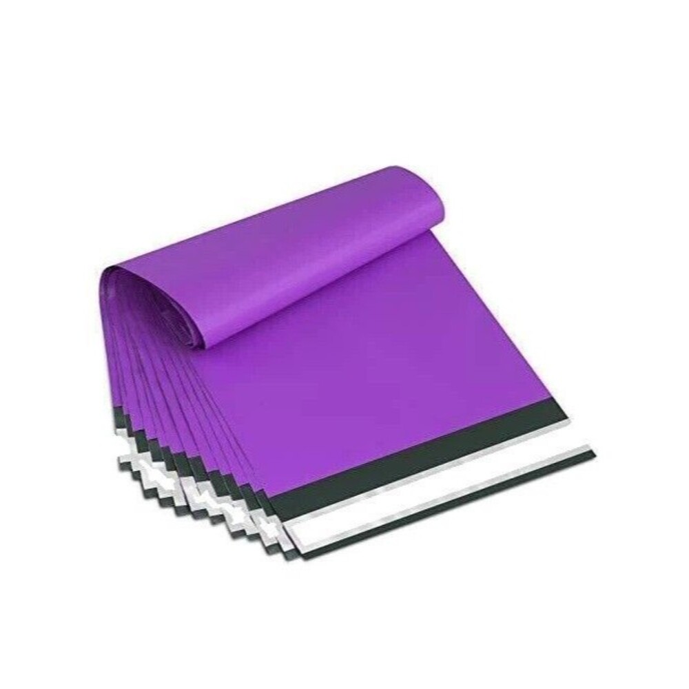 400 Pck Poly Mailers 6''x9'' Purple Mini #1 Shipping Bags Strong Thick  2.35 MIL